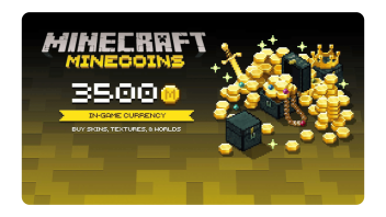 Minecraft 3500 Minecoins – waluta do Marketplace