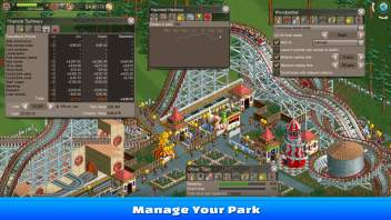 RollerCoaster Tycoon Classic na Steam – buduj park marzeń