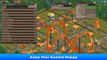 RollerCoaster Tycoon Classic na Steam – buduj park marzeń
