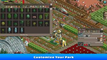 RollerCoaster Tycoon Classic na Steam – buduj park marzeń