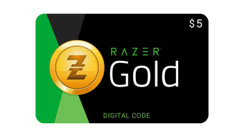 Razer Gold Gift Card 5 USD – doładowanie globalne Razer Gold