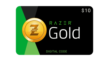 Razer Gold Gift Card 10 USD – doładowanie globalne Razer Gold