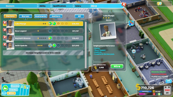 Two Point Hospital Switch – kolorowy symulator szpitala z humorem