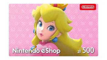 Karta doładowująca Nintendo eShop 500 zł – kod PLN | cyfrowy
