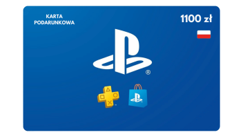 Doładowanie PSN 1100 zł - Kod PlayStation Network | Natychmiast