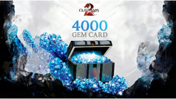 Guild Wars 2 - 4000 Gems Card – PC Arena.net | Uniwersum Gier