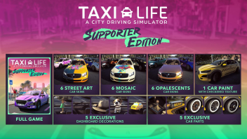 Taxi Life: Symulator Jazdy po Mieście - Edycja Wsparcia PC