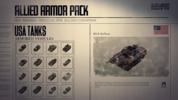 Hearts of Iron IV: Pakiet Pancerzy Sojuszniczych na PC Steam