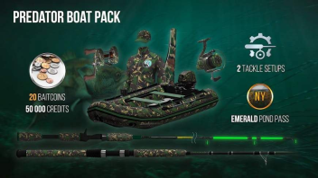 Fisherman: Predator Boat Pack - Zestaw łodzi do wędkowania PC