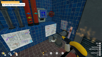 Pool Cleaning Simulator - Symulator Czyszczenia Basenu na PC Steam